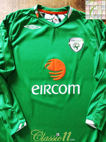 2006/07 Republic of Ireland Home Football Shirt. (M)
