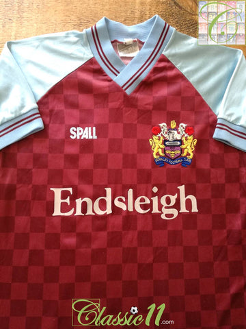 1988/89 Burnley Home Football Shirt (Y)
