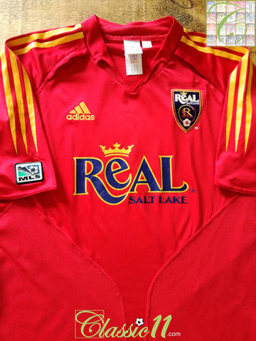 2005 Real Salt Lake Home MLS Football Shirt (XL)