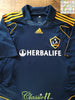 2008 LA Galaxy Away MLS Football Shirt Klein #7 (XL)
