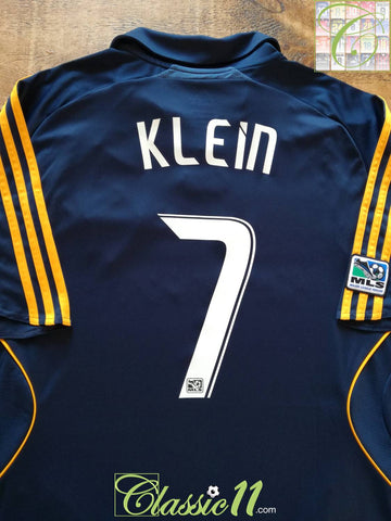 2008 LA Galaxy Away MLS Football Shirt Klein #7 (XL)