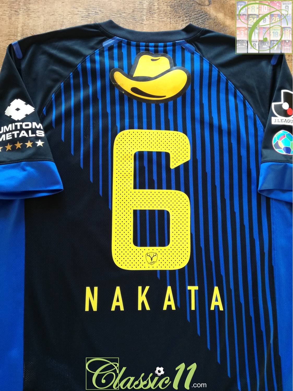 2012 Kashima Antlers 3rd J.League Football Shirt Nakata #6 (M)