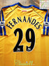 2002/03 Southampton 3rd Premier League Football Shirt Fernandes #29 (XL)