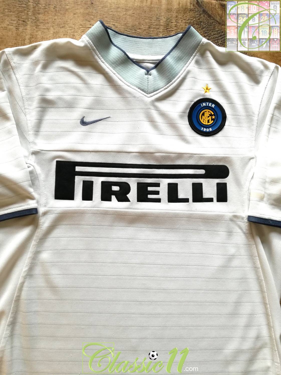 2000/01 Internazionale Away Football Shirt (M)