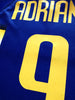2003/04 Parma Home Football Shirt Adriano #9 (L)
