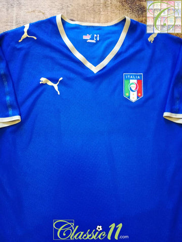 2008/09 Italy Home Player Issue Football Shirt (XL)