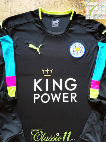 2016/17 Leicester City Goalkeeper Football Shirt (XL)