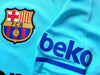 2017/18 Barcelona Away La Liga Football Shirt (M)