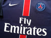 2015/16 PSG Home Player Issue Football Shirt (L)