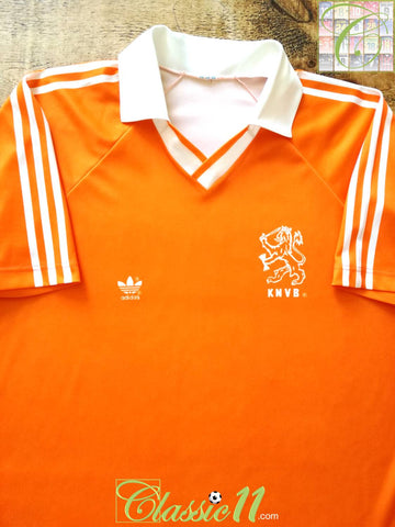 1990/91 Netherlands Home Football Shirt (L)