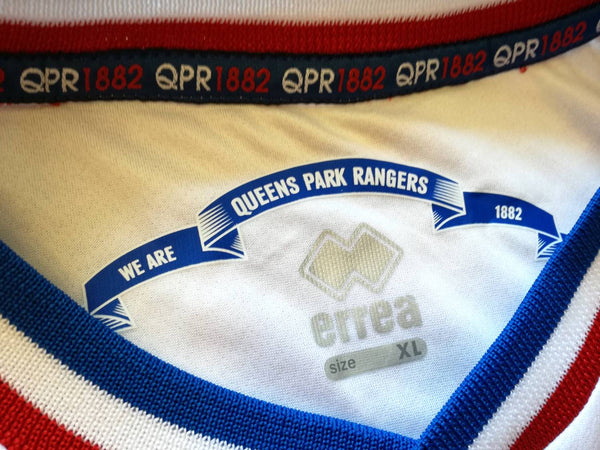 2018/19 QPR Home Football Aid Shirt #16 / Official Errea Soccer Jersey