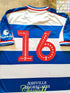 2018/19 QPR Home Football Aid Shirt #16 (XL)