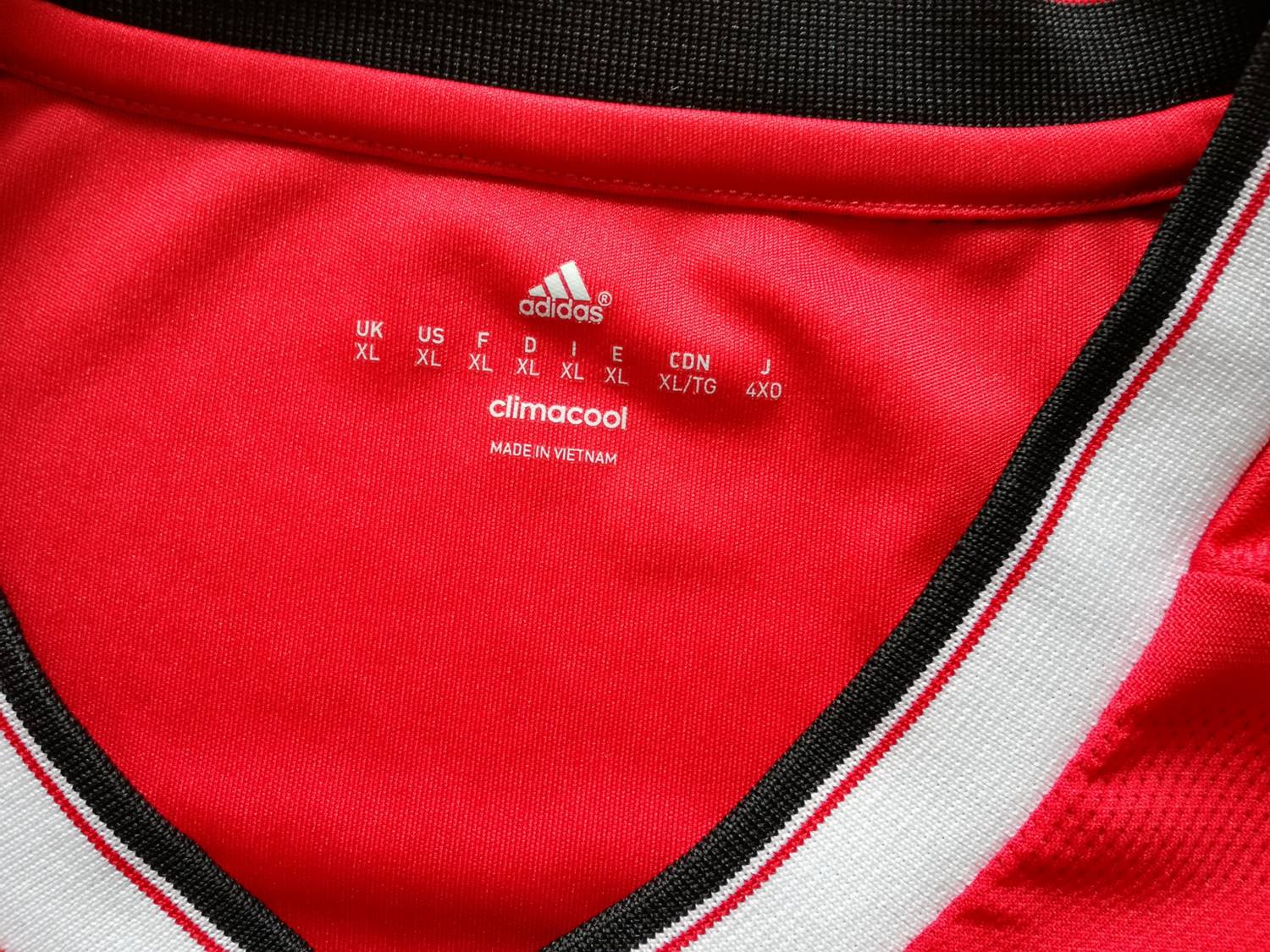 2015/16 Man Utd Home Football Shirt (XL)