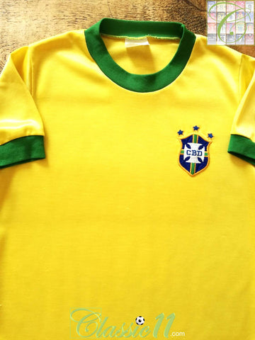 1979/80 Brazil Home Football Shirt (S)