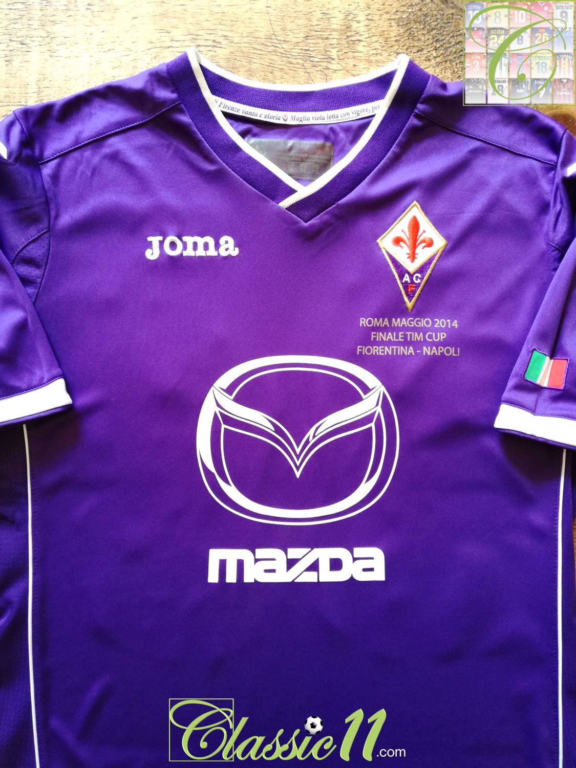 2014 Fiorentina Coppa Italia Final Football Shirt (Y)