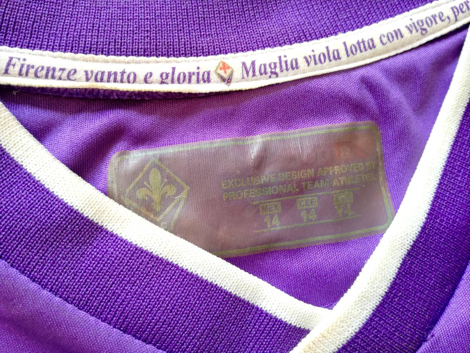 2014 Fiorentina Coppa Italia Final Football Shirt (Y)