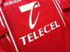 1997/98 Benfica Home Football Shirt Tiago #6 (M)