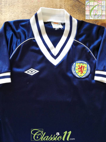 1982/83 Scotland Home Football Shirt (S)