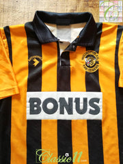 1990/91 Hull City Home Football Shirt (B)