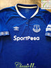 2018/19 Everton Home Premier League Football Shirt McCarthy #16 (W) (Size 18) *BNWT*