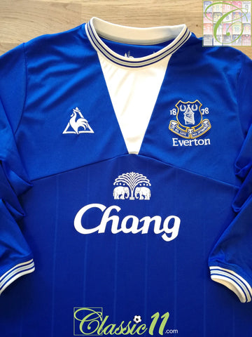 2009/10 Everton Home Football Shirt. (L)