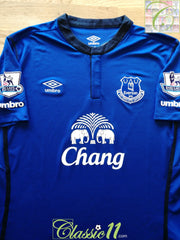 2014/15 Everton Home Premier League Football Shirt (M)