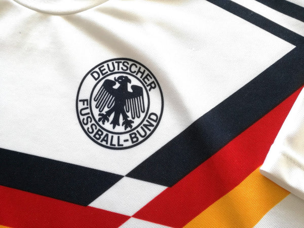 Germany 1988 - 1990 Home football shirt jersey Adidas size L