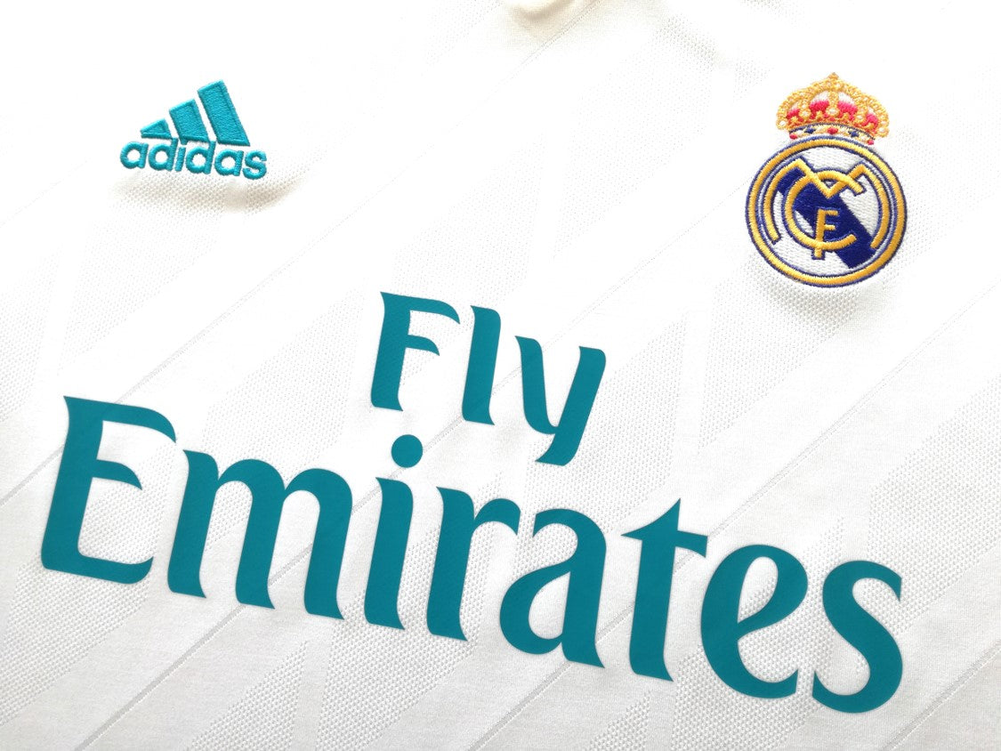 2017/18 Real Madrid Home Football Shirt (S)