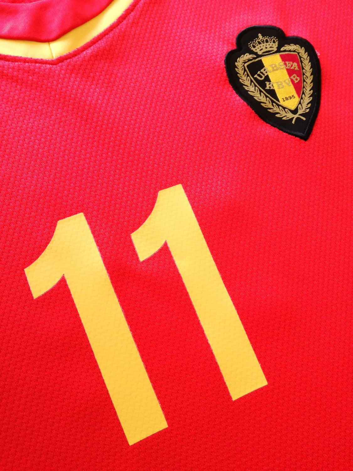 2008/09 Belgium Home Player Issue Football Shirt #11 (XXL)