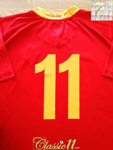 2008/09 Belgium Home Player Issue Football Shirt #11 (XXL)
