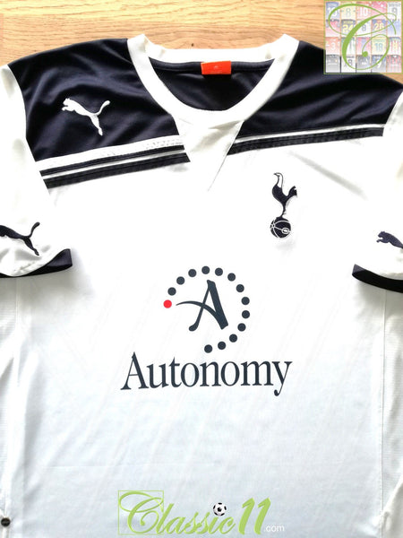 Tottenham Hotspur Third football shirt 2010 - 2011. Sponsored by Autonomy