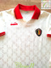1992/93 Belgium Away Player Issue Football Shirt (Scifo) #10 (L)
