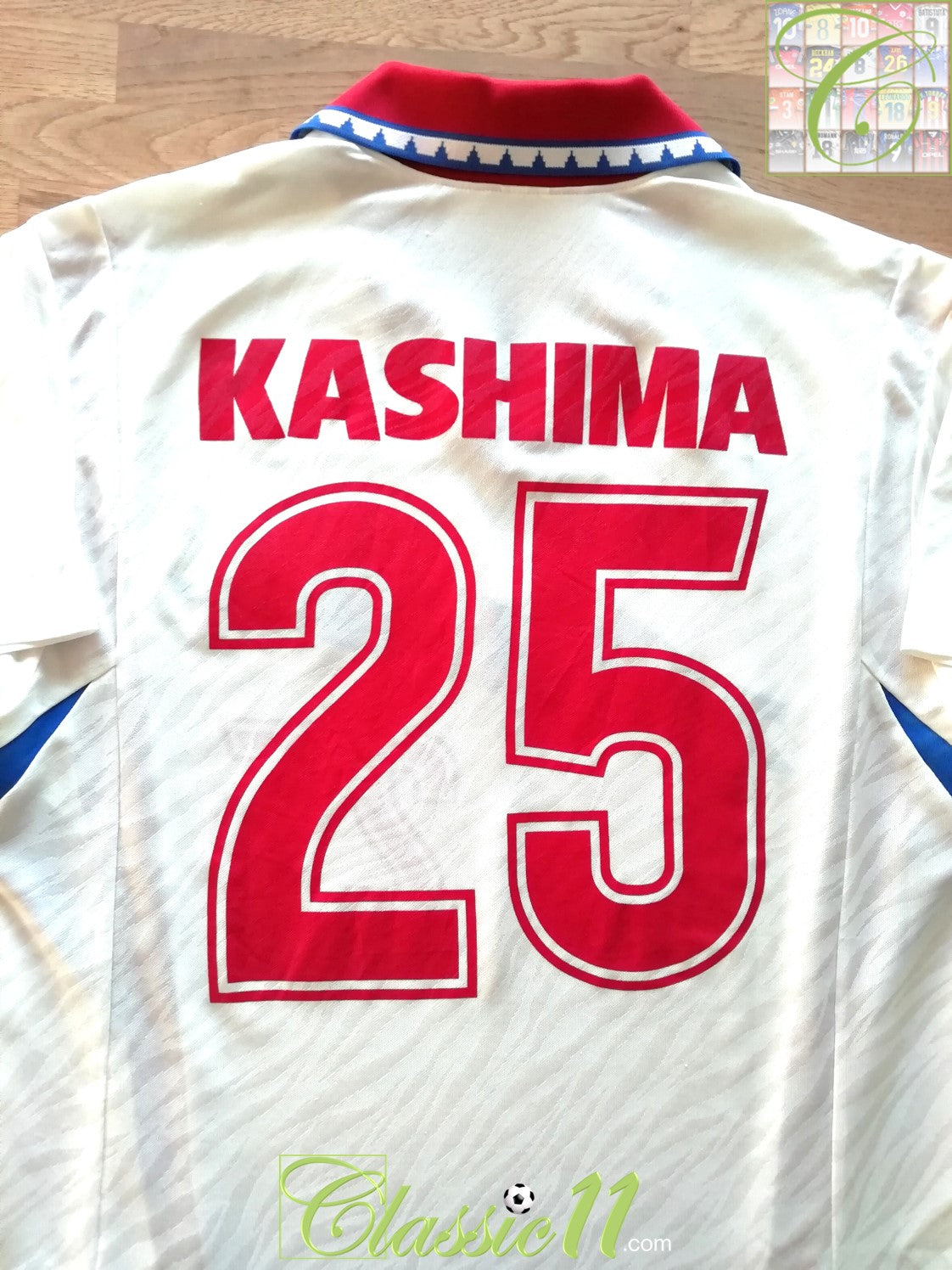 1992 Kashima Antlers Away Football Shirt #25