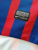 2011/12 Barcelona Home Player Issue Football Shirt (XXL)