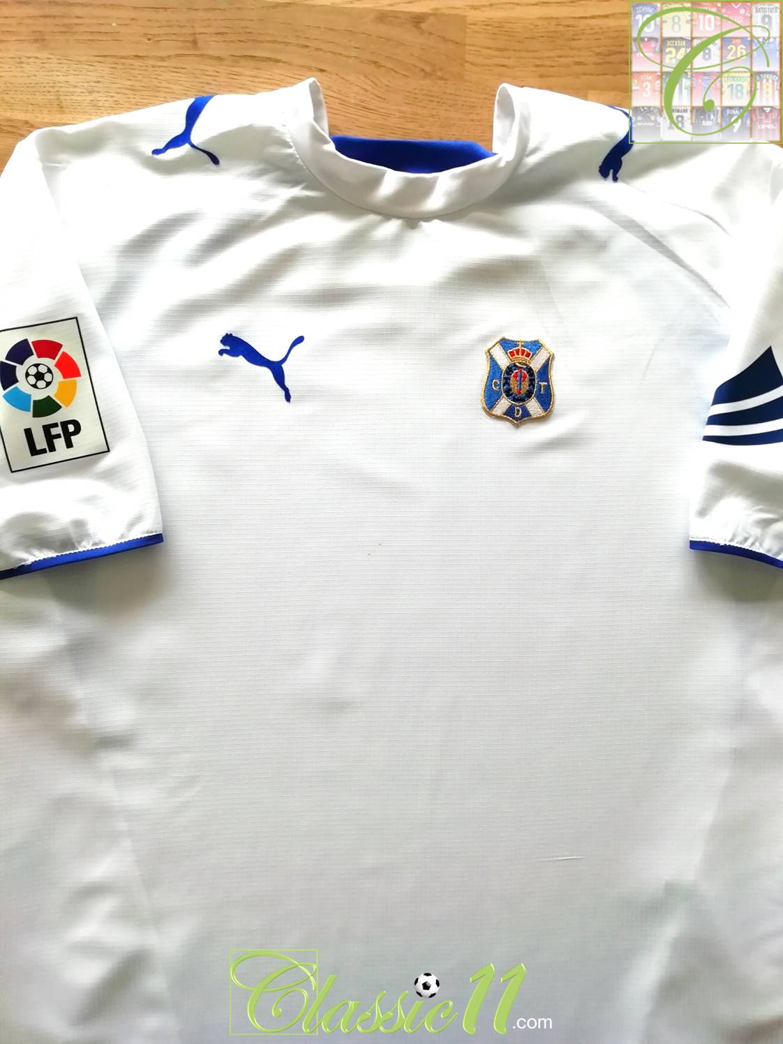 2006/07 Tenerife Home La Liga Football Shirt (M)