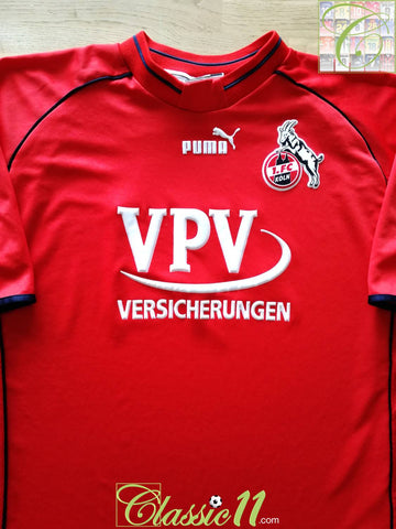2001/02 1. FC Koln Home Football Shirt (L)