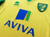 2013/14 Norwich City Home Football Shirt. (XXL)