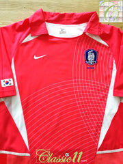 2002/03 South Korea Home Player Issue Football Shirt (XL)