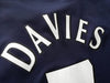 2002/03 Tottenham Away Premier League Football Shirt Davies #7 (3XL)