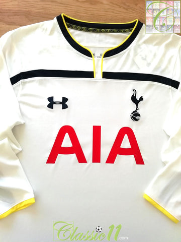 2014/15 Tottenham Home Long Sleeve Football Shirt