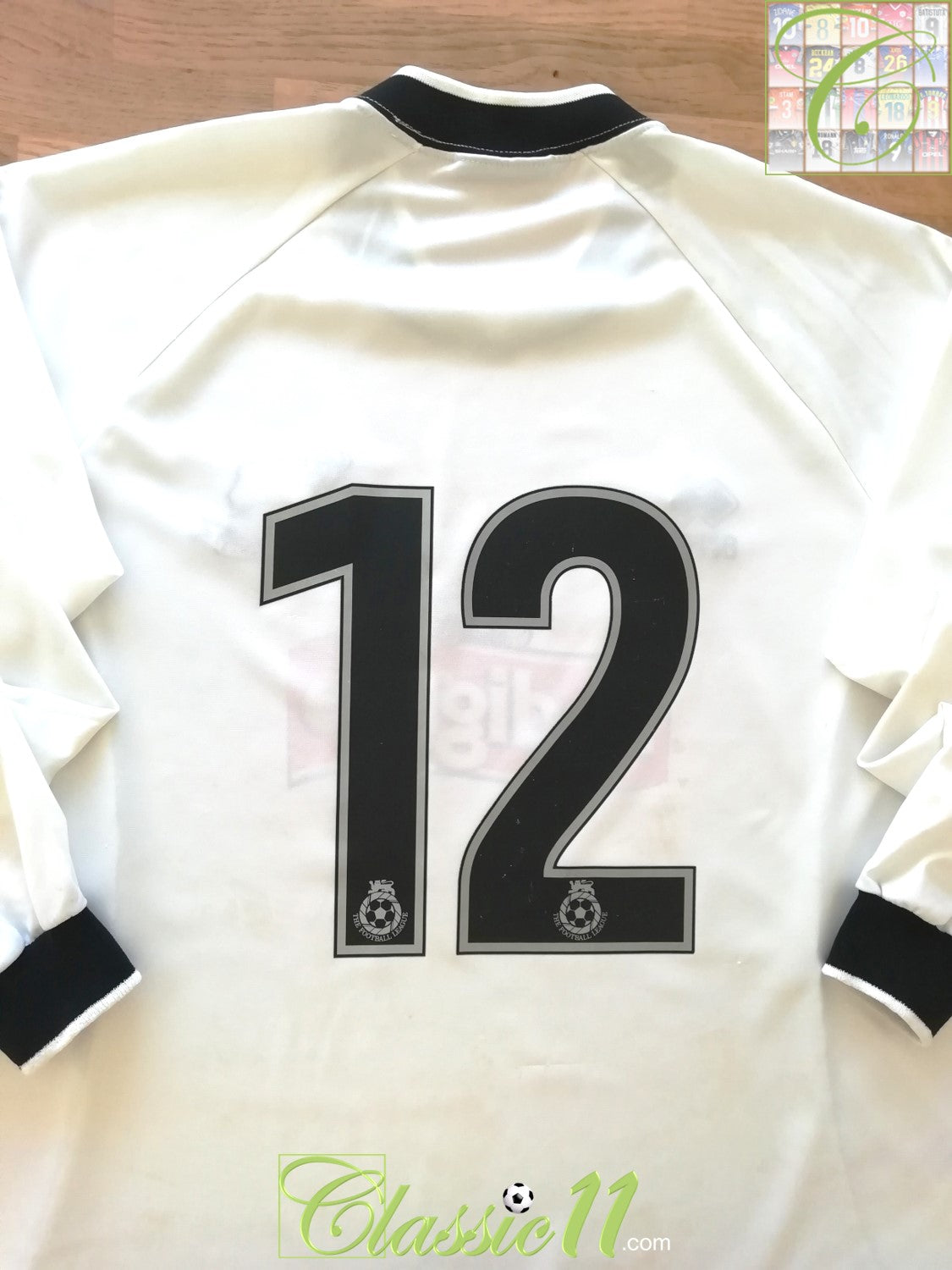 2003/04 Derby County Home Football League Shirt. #12 (XXL)