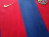 2002/03 Barcelona Home La Liga Player Issue Football Shirt (XL)