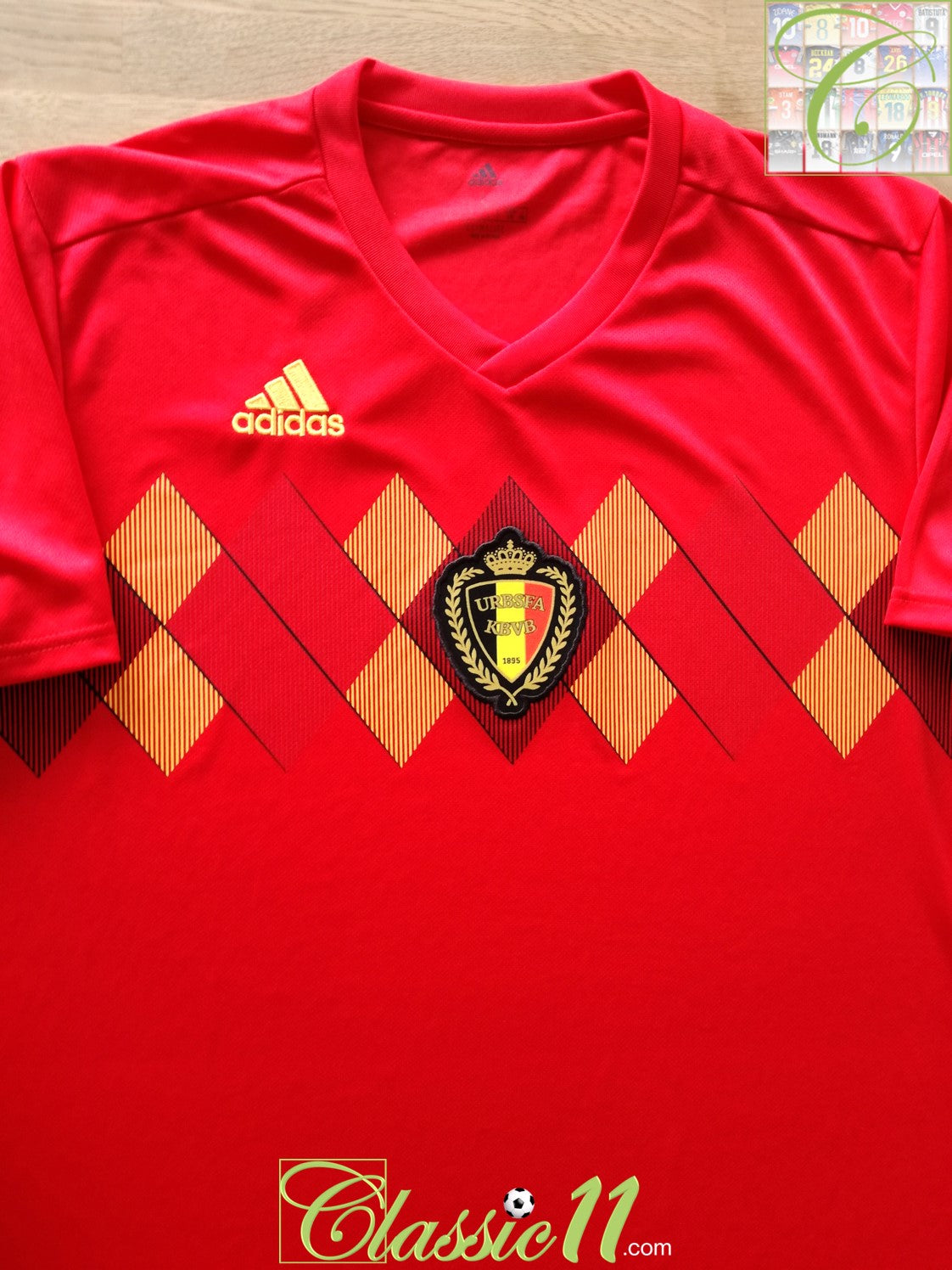 2018/19 Belgium Home Football Shirt (L)