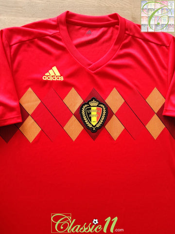 2018/19 Belgium Home Football Shirt (L)