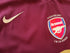 2005/06 Arsenal Home Premier League Football Shirt Bergkamp #10 (L)