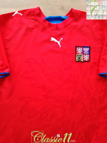 2006/07 Czech Republic Home Football Shirt (XL)