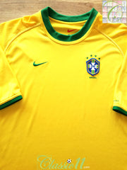 2000/01 Brazil Home Football Shirt (XL)
