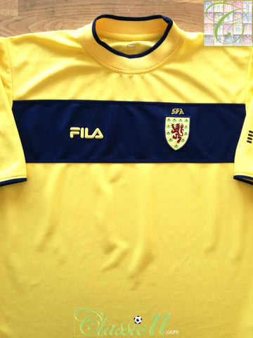 2002/03 Scotland Away Football Shirt (XL)