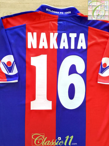 2003/04 Bologna Home Football Shirt Nakata #16 (L)