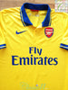 2013/14 Arsenal Away Premier League Football Shirt Wilshere #10 (3XL)